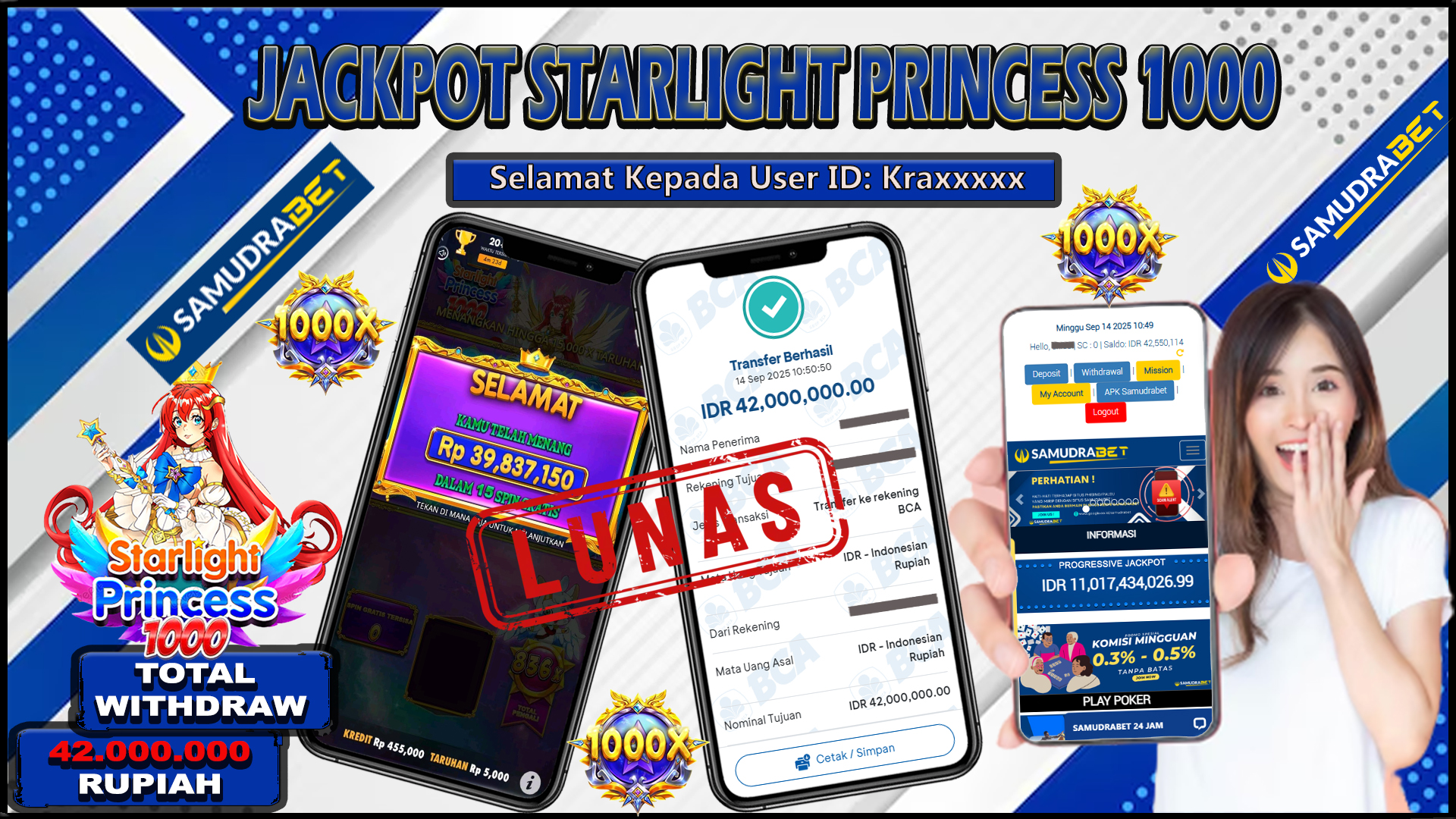 Samudrabet Jackpot Slot Rp 42.000.000 ~ Lunas