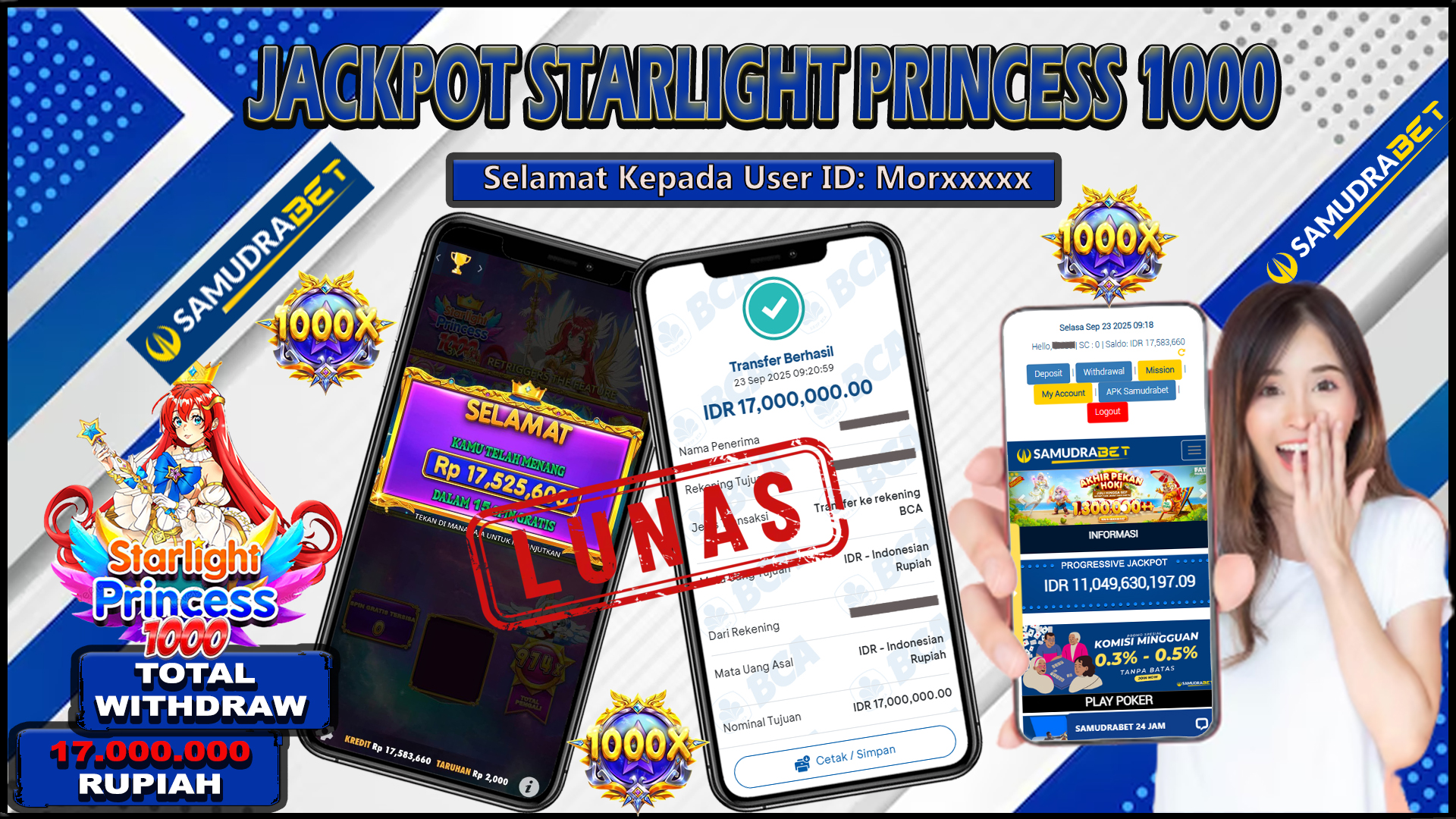 Samudrabet Jackpot Slot Rp 17.000.000 ~ Lunas