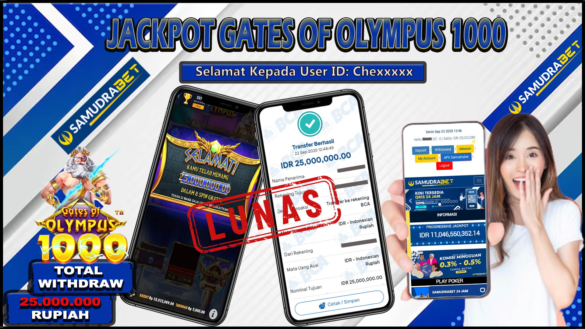 Samudrabet Jackpot Slot Rp 25.000.000 ~ Lunas