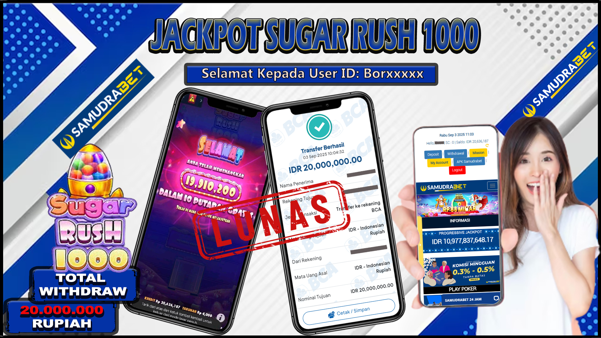 Samudrabet Jackpot Slot Rp 20.000.000 ~ Lunas