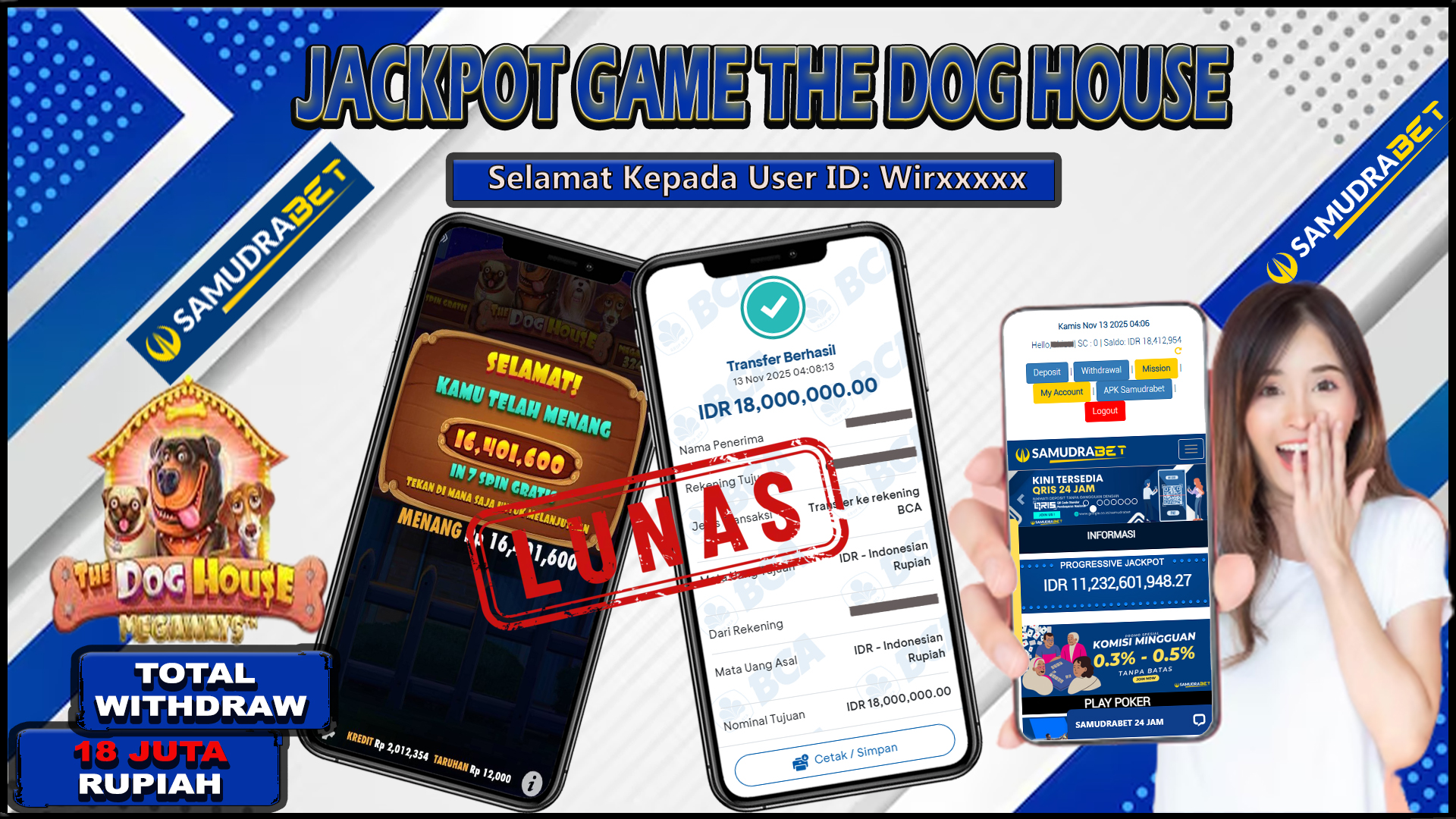 Samudrabet Jackpot Slot Rp 18.000.000 ~ Lunas